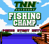 TNN Outdoors Fishing Champ Title Screen
